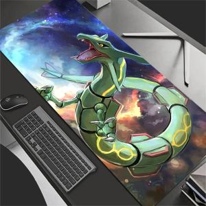 Bandai | Mouse Pad Gaming Large Non-Slip Dywan Gamer Keyboard Desk Mat Table Carpet Mousepad XXL P-Pokemons Rayquaza 900x400 for Computer