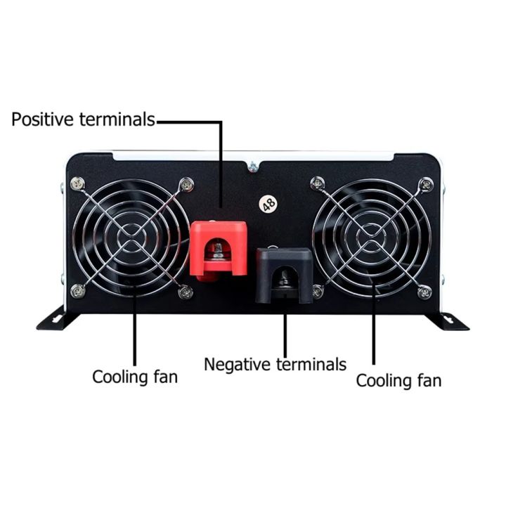 2000W 3000W 4000W 5000W 6000W Pure Sine Wave Inverter DC 12V 24V 48V ...