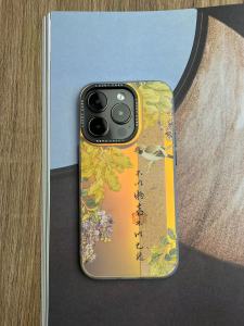 Laser Cut  Phone Case Original Chinese Artistic Couple Huawei Silicone Protective Cover Customizable Design High End Feel