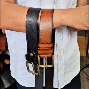 Thắt lưng da trâu da thật bảo hành 5 năm thương hiệu Longdo Leather - TL02