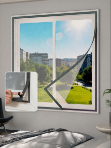 JH | Anti Mosquito Magnetic Self-Install Invisible Screen Curtain