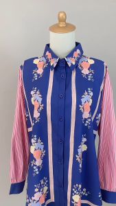 FAN Atasan Wanita Embroidery Blouse