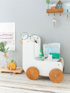 Aying Hallway Key Duck Storage Box Display Tray Window Seat Dining Table Bedside Nursery Book Toy Tray Soft Cute Healing Style