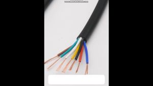 สายเคเบิล RVV จำนวน - 2 คอร์ / 4 คอร์ / 8 คอร์
