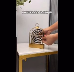 BB7 - Holder Obat Nyamuk Bakar Model Gantung Sangkar Mosquito Killer Coil Tempat Wadah Obat Nyamuk