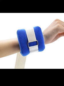 สายรัดข้อมือ สำหรับผู้ป่ายนอนติดเตียง ผู้สูงอายุ สายรัดข้อมือ ข้อเท้าช่วยป้องกันผู้ป่วยดิ้น ฟองน้ำนุ่มสบาย ระบายอากาศได้ดี