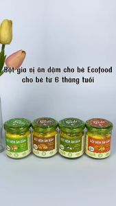 Bột gia vị ăn dặm cho bé Ecofood cho bé từ 6 tháng tuổi - Hạt nêm giúp bé ngon miệng