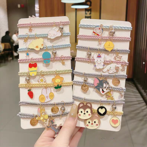 1 Pasang Gelang Menarik Bulan Bintang Wajah Tersenyum Gelang Teman Terbaik Pasangan Menarik