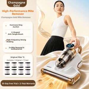 KONKA | Wireless Bed Handheld UV Sanitizer 2-in-1 Dust Mite Cleaner