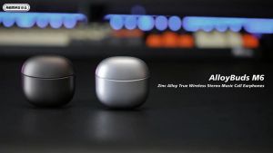 REMAX Alloybuds M6 Wireless v5.4 Bluetooh Earbuds Zinc Alloy True Wireless TWS Stereo Earphones