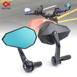 7/8"Motorcycle Bar End Rearview Mirror Side Mirrors for Ducati Honda CB650R Kawasaki Yamaha MT03 Suzuki SV650 GSXS750 Benelli