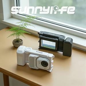 Street Photography Handle for Insta360 Go Ultra Quick Release Handle Desktop Stand Lightweight Protective Frame Accessories