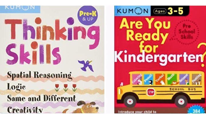 Kumon Workbooks Thinking Skills and Are You Ready for Kindergarten