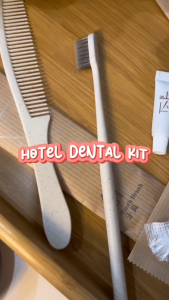 Disposable Hotel Dental Kit / Toothbrush For Hotel Toothpaste Mini Ubat Gigi Hotel
