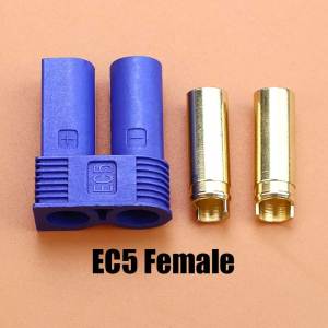 EC2 EC3 EC5 EC8 Male Female Gold Plated Banana Plug Connector For RC Circuit Battery Motor Aviation Model Airplane Bullet Parts