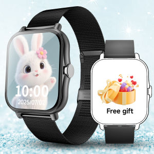 2025 New Smartwatch 1.83‘‘HD Screen with Wireless Call Sport Fitness Tracker Music Control Sedentary Reminder for Men Women Gift