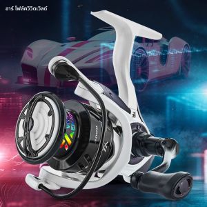 VWVIVIDWORLD2024ใหม่รอกตกปลาเกียร์โลหะผสมสังกะสีแกนม้วนอะลูมินัมอัลลอยแขนอัลลอยตัวเครื่องแข็งแรงรอกสปินนิ่งเหมาะสำหรับใช้ทำน้ำเค็มรอกหล่อ