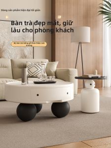 YIYOU | Bàn Cà Phê Đơn Giản Sang Trọng Hình Tròn Hiện Đại