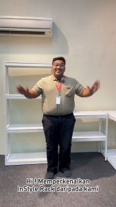 CLEARANCE SALE - TTF Rack™️ INSTYLE RACK Metal Rack/ 2in1 Storage Rack Home Rack Display Rack Rak Coway Rak Dapur Besi Rak Buku