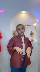 Blouse Kemeja Atasan Wanita Lady Crush Kemeja balon baby crush Atasan wanita babycrush polos