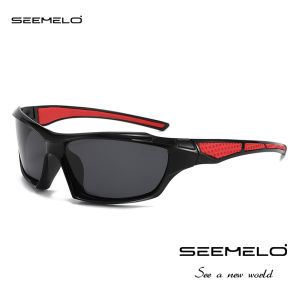 SEEMELO Men’s Driving Glasses Outdoor Cycling Polarized Glasses Anti Sand Glasses Ultra Light Glasses UV400 Night Vision Sunglasses Cycling Riding Running Glasses for Men Women
