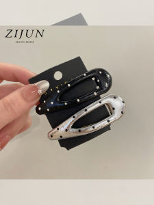 Kẹp Tóc Da Báo PU Thời Trang Cho Bé Gái Kẹp Tóc Mỏ Vịt Kẹp Tóc Bên Hông Kẹp Tóc Kẻ Sọc Phụ Kiện Tóc Nữ Phong Cách Hàn Quốc Đồ Trang Sức Thời Trang