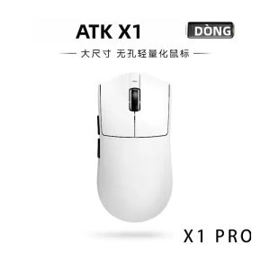 Chuột Bluetooth Không Dây Dòng ATK X1 49g Siêu Nhẹ 24600 Dpi Chuột Chơi Game Quang Điện Tử Ba Chế Độ Có Pin Sạc
