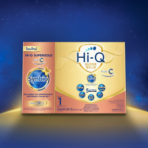 นมผงเด็กแรกเกิด-1ปี นมผง HiQ Super Gold Plus C นมไฮคิวสูตร1 ซูเปอร์โกลด์ พลัส ซี-ซินไบโอโพรเทก 3000 กรัม นมผงเด็กแรกเกิด-1ปี