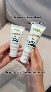 Moori Organic Tummy Balm - Colic Tummy Pain Relief Soothing Gentle