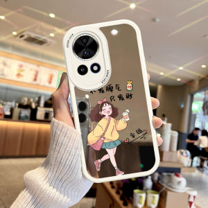 Nalize Mirror Surface Silicone Phone Case for Huawei Nova14 13Pro 8 10/11 12 Ultra Protective Cover Soft Anti-Fall Design