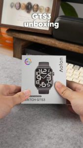 Aolon GTS3 Smart Watch 8.8mm Ultra-thin Amoled AOD 40mm Womens Health Smartwatch For Women smart watch for men