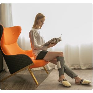 Guoftstars Wireless Leg Massager Air Pressure Calf Massager Electric Foot Massage Machine for Pain Relief Portable beauty Leg Massager 腿部按摩器