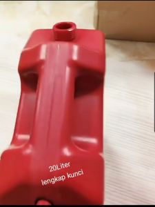 Jerigen Long Haul BBM Bensin Solar Minyak Jerry Can Drigen 20 Liter + Kunci