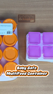 Baby Safe AP011 Multi Use Containers Green Wadah Makanan Serbaguna