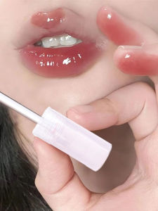 Novo Lip Lacquer Lipstick Female Low Saturation Nude Color Series Mirror Water Light Does Not Fade No Stain on Cup Lip Gloss Color Cheap Student