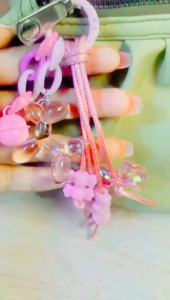 Gantungan Tas/Gantungan Kunci Manik-Manik Keychanbag Wanita - Gantungan Kunci