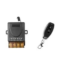 Công Tắc Điều Khiển Từ Xa Không Dây Công Suất Cao 30A RF433 Khoảng Cách Xa 3000M Bật-Tắt AC 85-265V Công Tắc Điều Khiển Từ Xa Điện Áp Rộng