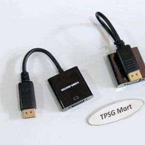 Cáp DisplayPort ra VGA (Cáp DP to VGA) dài 20Cm (Displayport to VGA Cable)