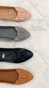 Andas Andis - Sepatu Flatshoes Wanita Flat Shoes Karet Korea Style Lova