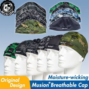 Musion Original Design Beanie Hat Motorcycle Helmet Inner Cap Head Cover Sweat absorbing High-stretch Outdoor Sports Cap