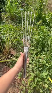 ฉมวกแทงปลา รุ่น 5 ก้าน ตกปลา หาปลา สแตนเลสแท้