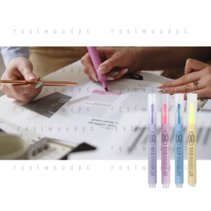 P463 Deli ปากกา ไฮไลท์ TRAOUND ราคา/1แท่ง S731 ปากกาเน้นข้อความ Candy ไล่โทนสี ปากกา อุปกรณ์การเรียน นักเรียน เน้นคำ SP