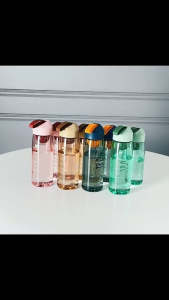 Botol Minum Good State 550ml Aesthetic Sport 650ml Tumbler Plastik Bening 750ml Bahan Premium Botol Minum Olahraga Desain Elegan Estetik Anti Tumpah Ringan Dan Stylish PST