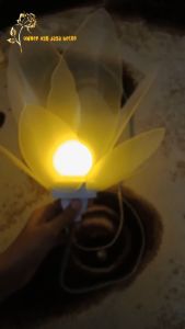 Kelopak Bunga Dekorasi Pelaminan bahan mika / Artificial Flower / Kap Bunga Dekorasi / Bunga Hias / Giant Flower Premium