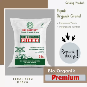 Pupuk Bio Organik Premium Granule Repack 1 Kg
