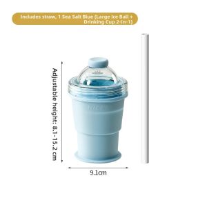Foldable Food Grade Whiskey Ice Ball Mold