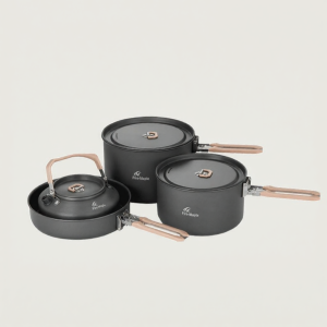 Fire-Maple | Bộ Dụng Cụ Nấu Ăn Ngoài Trời Gấp Đựng 4-5 Người 0.8L Ấm