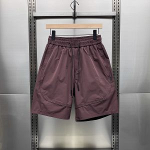 Trendy Breathable Casual Shorts Mens Summer New Loose Solid Color Five-Part Korean Version Sporty Pants Straight Leg Fit