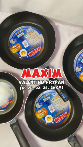 Frypan Valentino Maxim Anti Teflon Lengket Wajan Penggorengan ORIGINAL RESMI - MN
