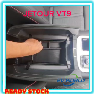 【JT06】JETOUR VT9 Kotak Penyimpanan Konsol Tengah VT9 Armrest Storage Box Center Console Compartment Organizer Box